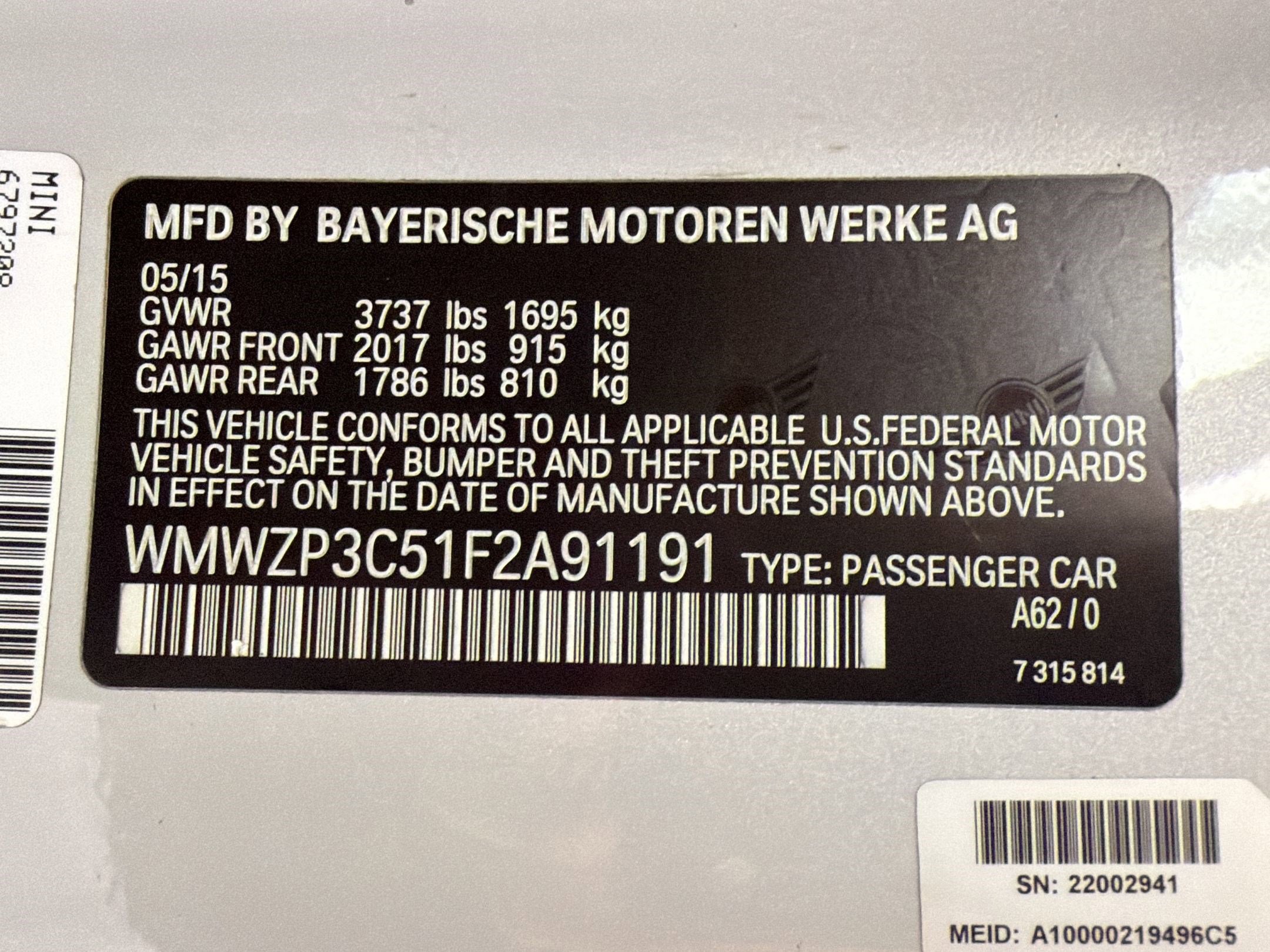 Used 2015 MINI Cooper S image 16