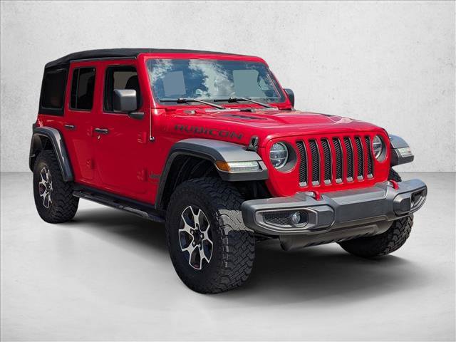 Used 2021 Jeep Wrangler Unlimited Rubicon w/ LED Lighting Group AWD/4WD video 3