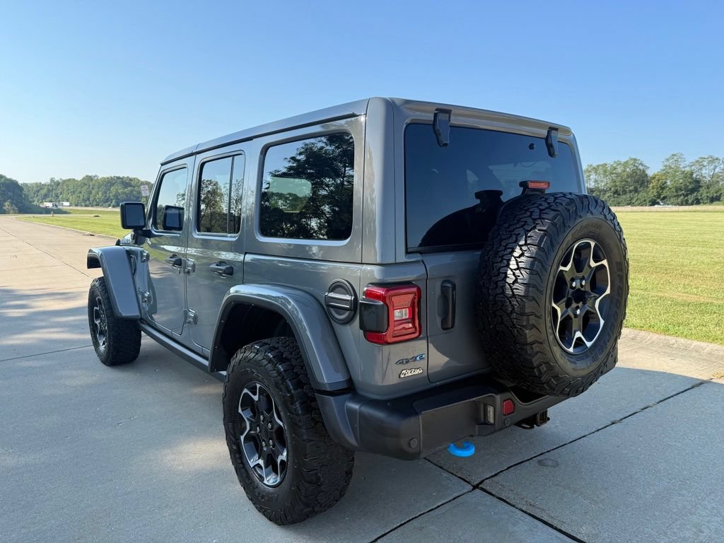 Used 2022 Jeep Wrangler Unlimited Rubicon 4xe w/ Steel Bumper Group AWD/4WD image 10