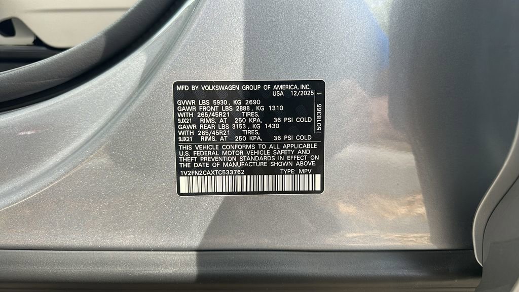 New 2026 Volkswagen Atlas SEL Premium R-Line image 28