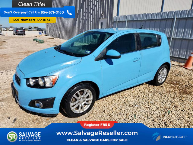 Used 2014 Chevrolet Sonic LT w/ Wheels and Fog Lamp Package image 1