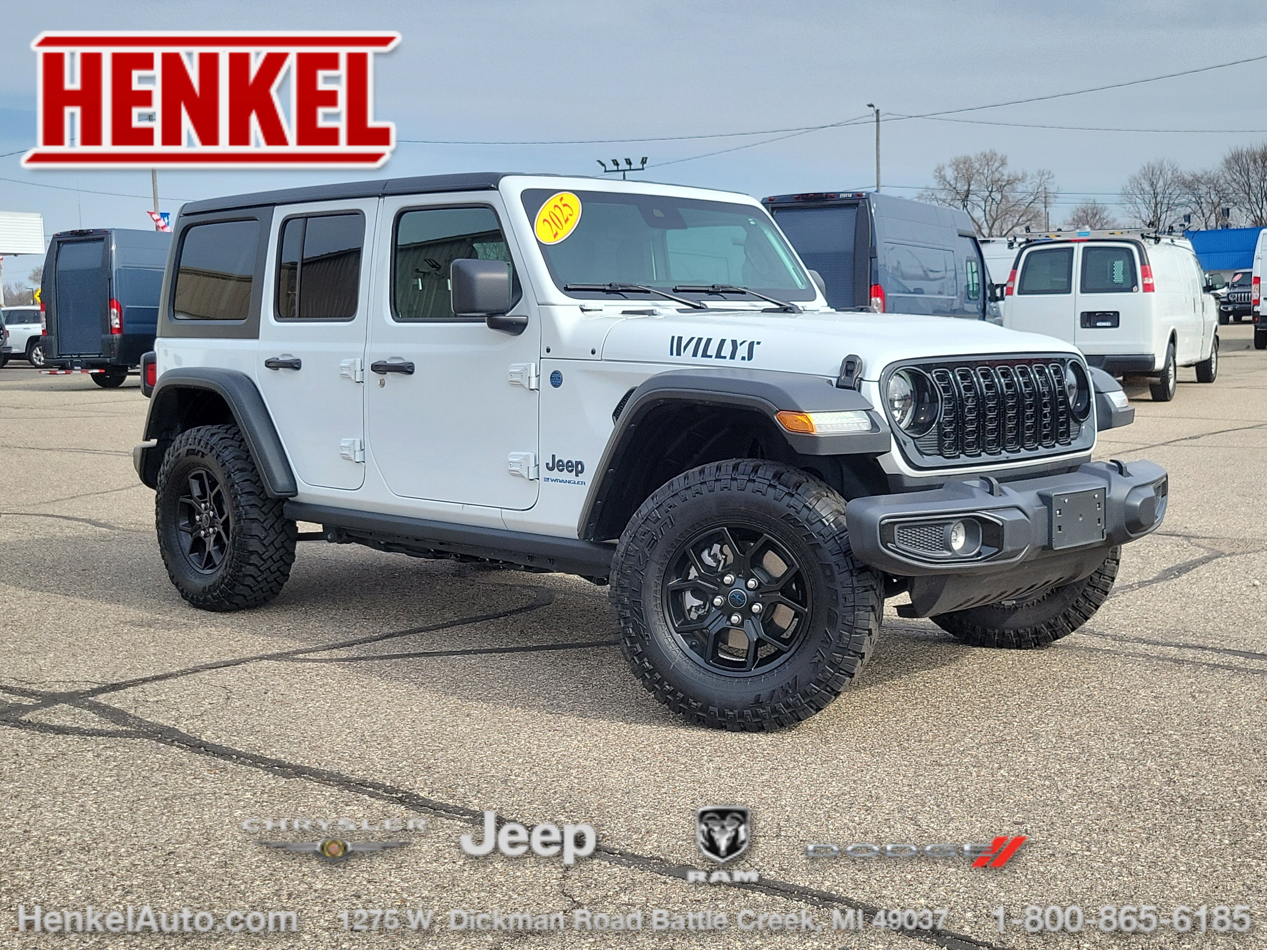Used 2025 Jeep Wrangler Unlimited Sport S 4xe AWD/4WD video 1