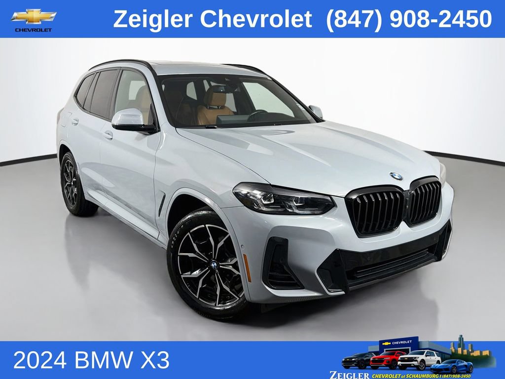 Used 2024 BMW X3 xDrive30i w/ Premium Package AWD/4WD image 1