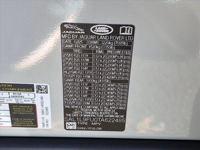 Used 2026 Land Rover Range Rover Sport Dynamic SE AWD/4WD image 27