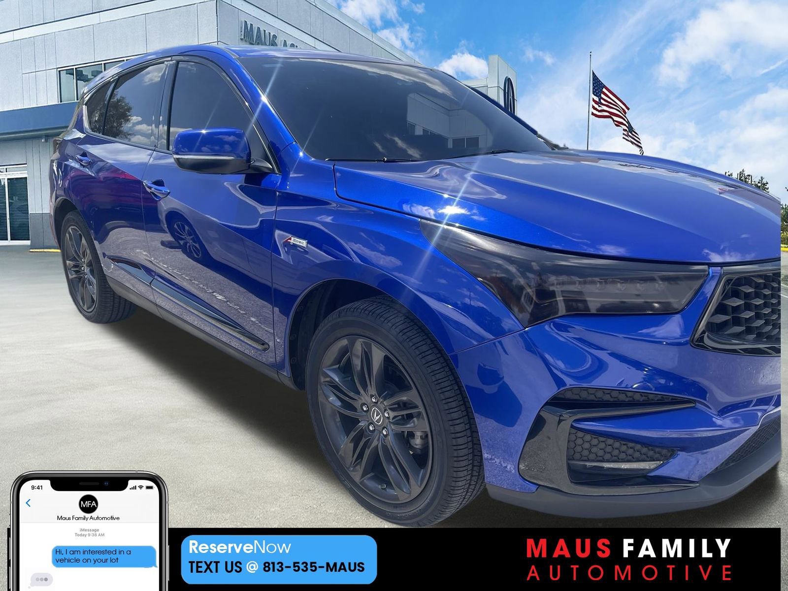 Used 2021 Acura RDX A-Spec FWD image 1