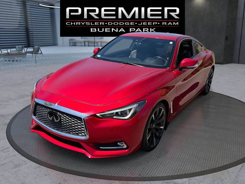 Used 2021 INFINITI Q60 3.0t Luxe w/ Cargo Package RWD image 1