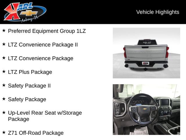 Used 2021 Chevrolet Silverado 1500 LTZ w/ Safety Package II video 2