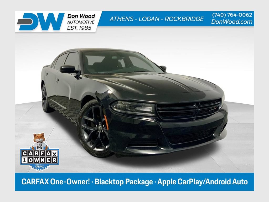 Used 2020 Dodge Charger SXT w/ Blacktop Package RWD image 1