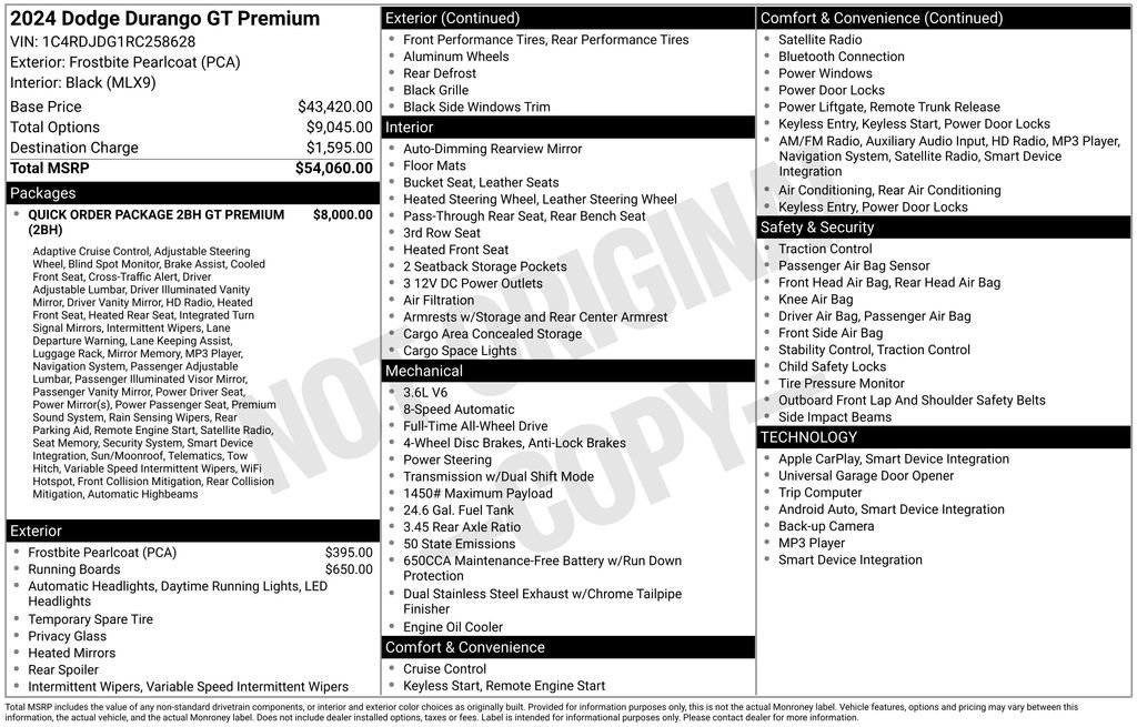 Certified 2024 Dodge Durango GT image 4