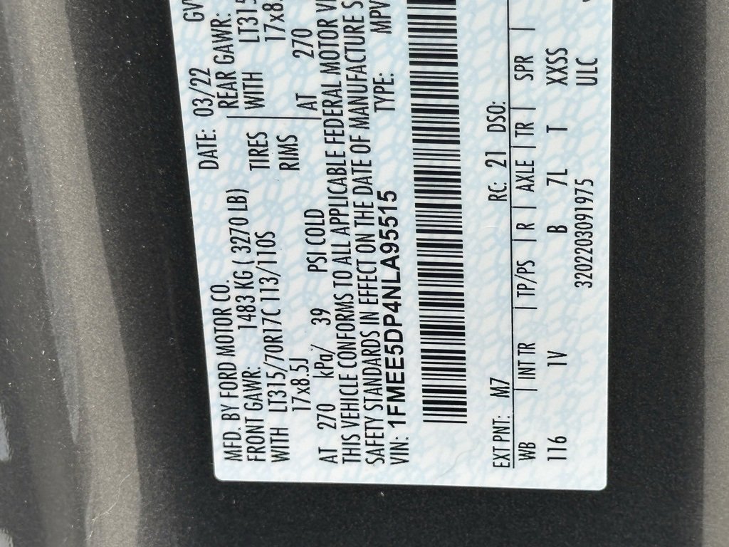 Used 2022 Ford Bronco Badlands w/ Sasquatch Package image 41