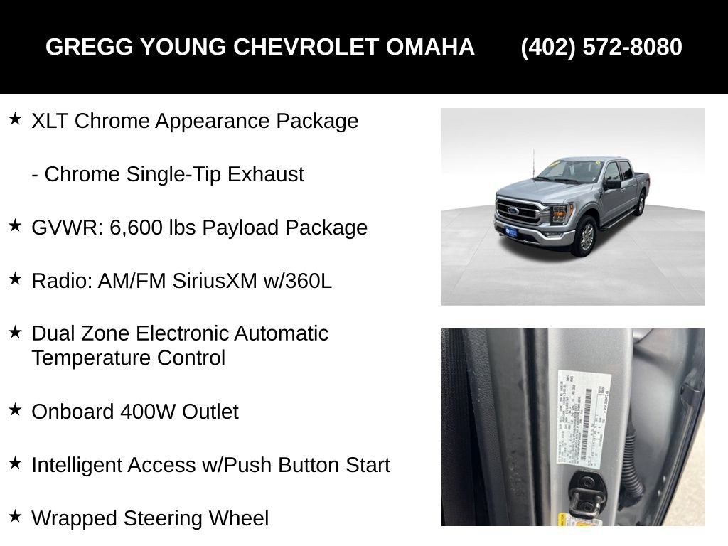 Used 2023 Ford F150 XLT w/ Equipment Group 302A High AWD/4WD image 25