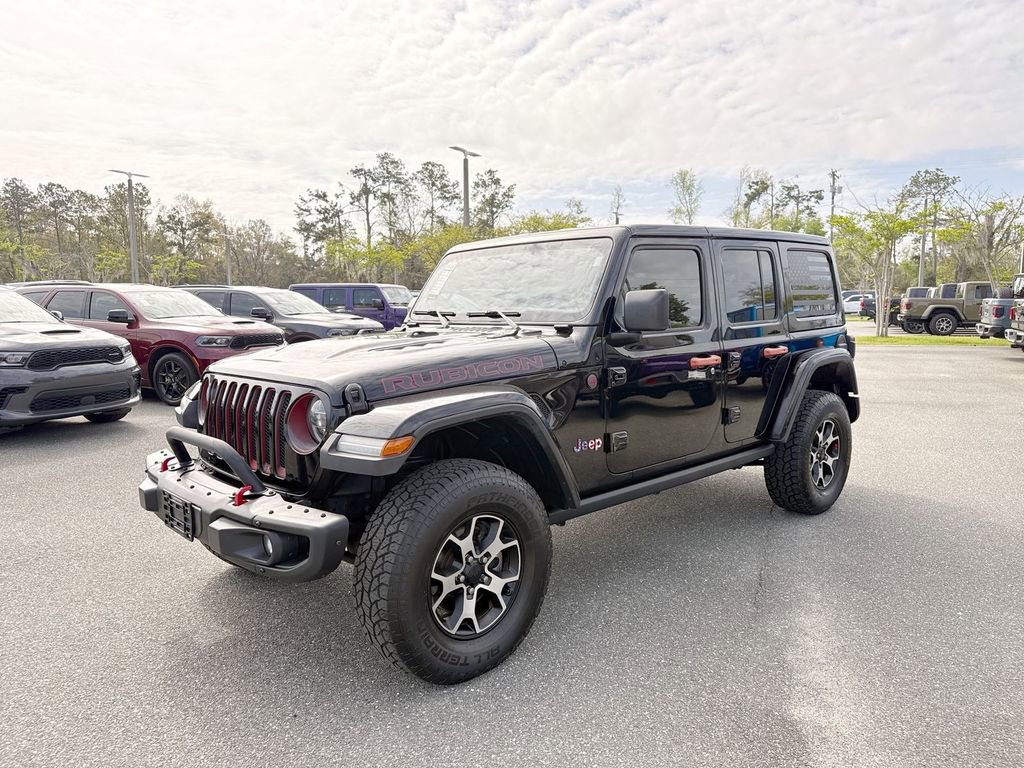 Used 2021 Jeep Wrangler Unlimited Rubicon w/ Steel Bumper Group image 7