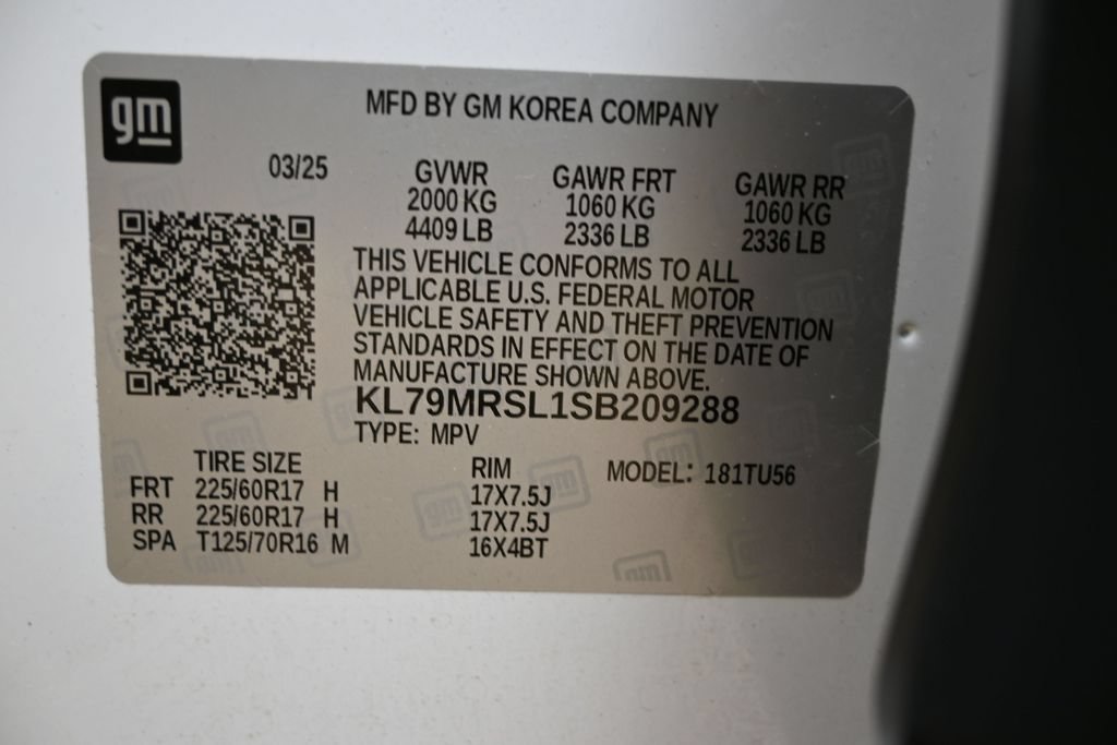 Used 2025 Chevrolet TrailBlazer LT AWD/4WD image 43