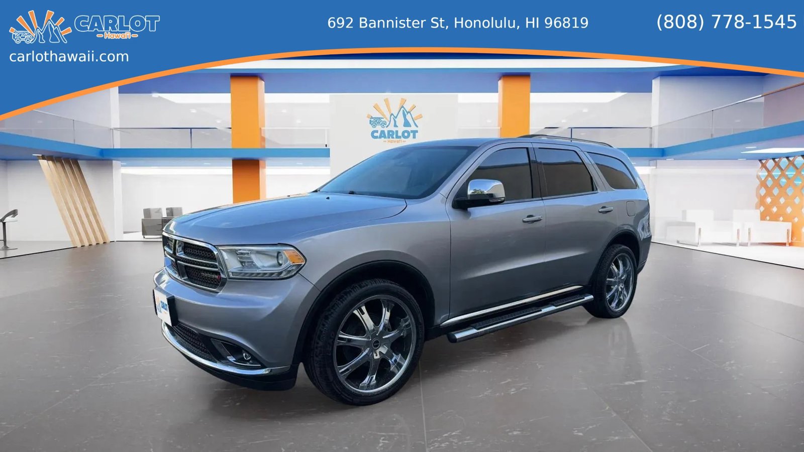 Used 2014 Dodge Durango Limited w/ Mopar Chrome Appearance Group AWD/4WD image 3