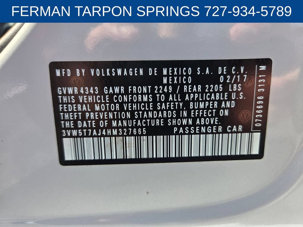 Used 2017 Volkswagen Jetta GLI FWD image 21