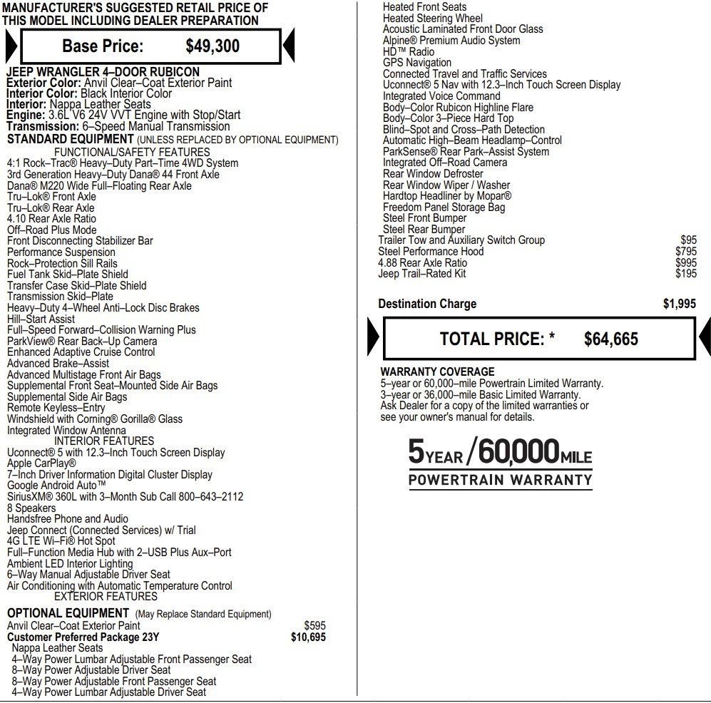 New 2026 Jeep Wrangler Unlimited Rubicon image 2