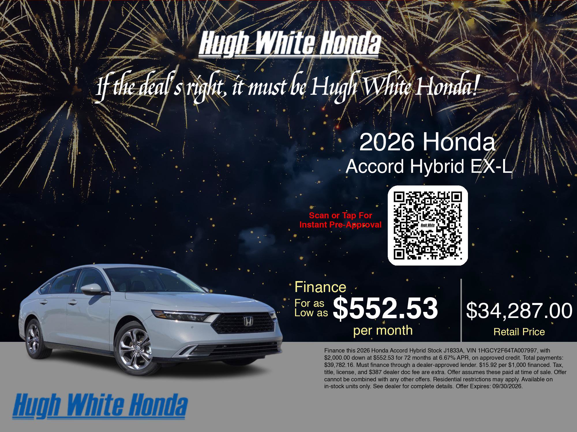 Used 2026 Honda Accord EX-L image 36