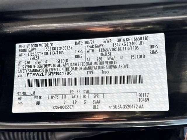 Used 2024 Ford F150 STX w/ Equipment Group 201A FX4 AWD/4WD image 34