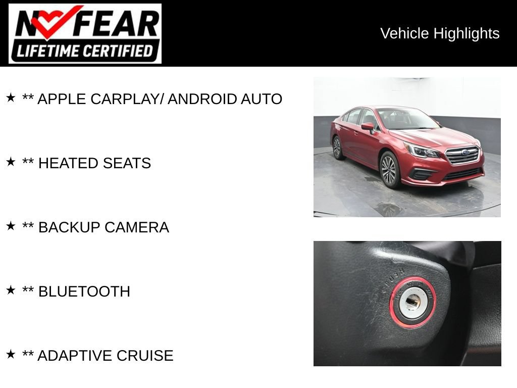 Used 2019 Subaru Legacy 2.5i Premium AWD/4WD image 2