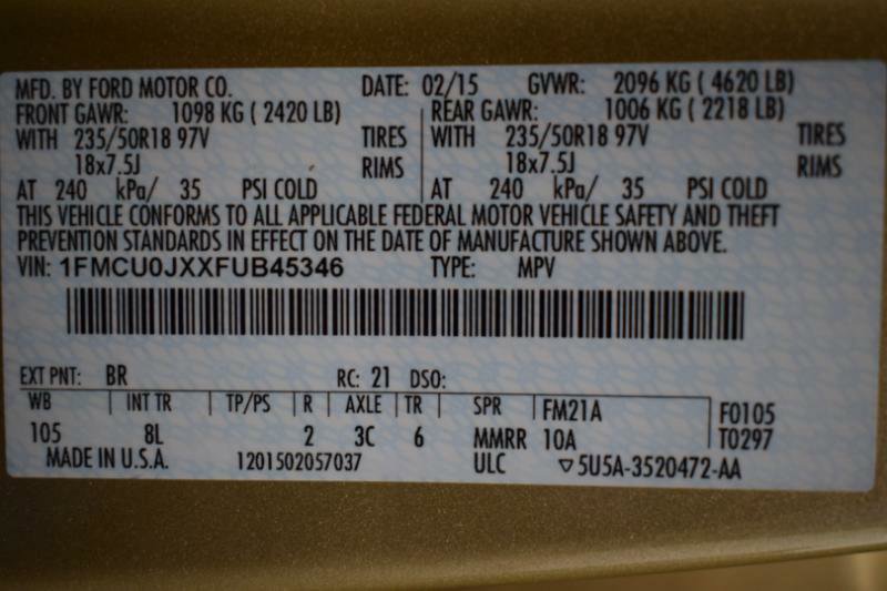 Used 2015 Ford Escape Titanium image 22