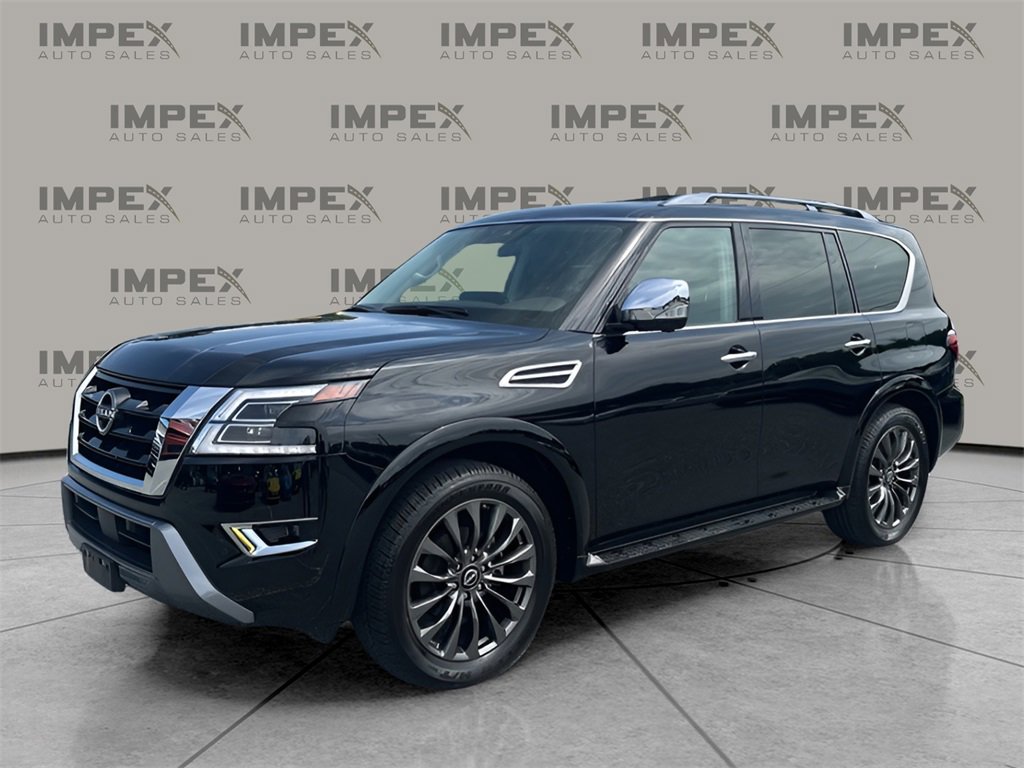 Used 2024 Nissan Armada Platinum w/ Captain's Chairs Package