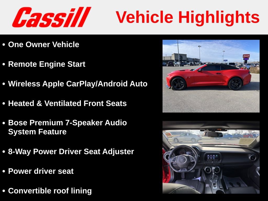 Used 2023 Chevrolet Camaro LT w/ RS Package image 6