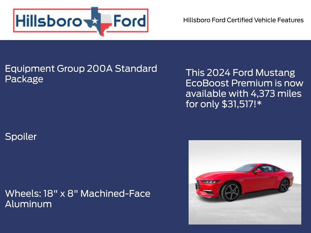Certified 2024 Ford Mustang Premium image 5