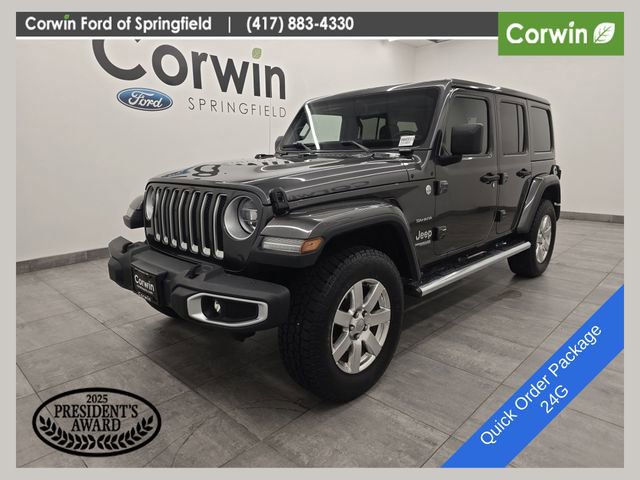 Used 2019 Jeep Wrangler Unlimited Sahara w/ LED Lighting Group