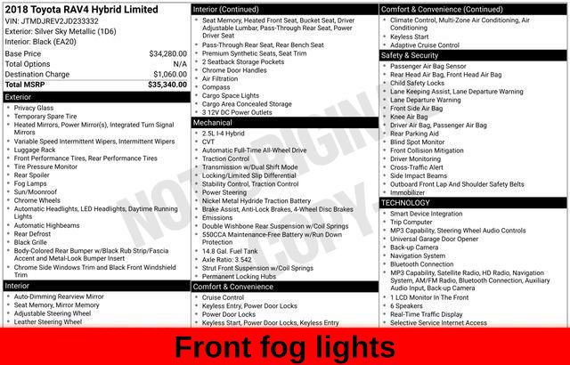 Used 2018 Toyota RAV4 Limited AWD/4WD image 45