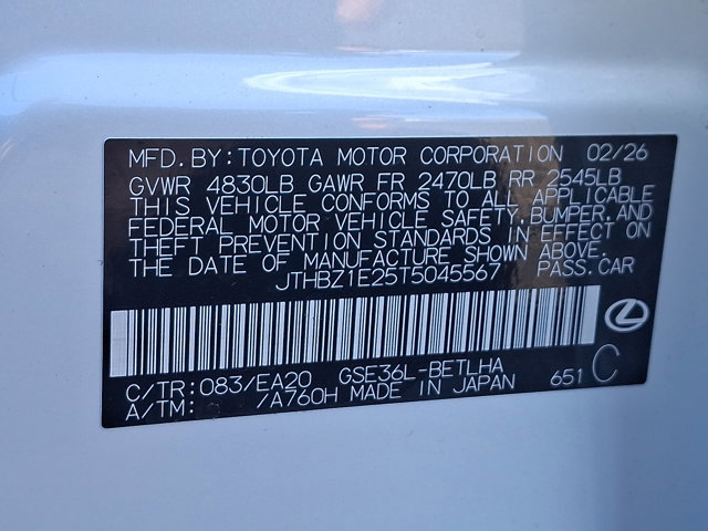 New 2026 Lexus IS 350 F Sport image 15