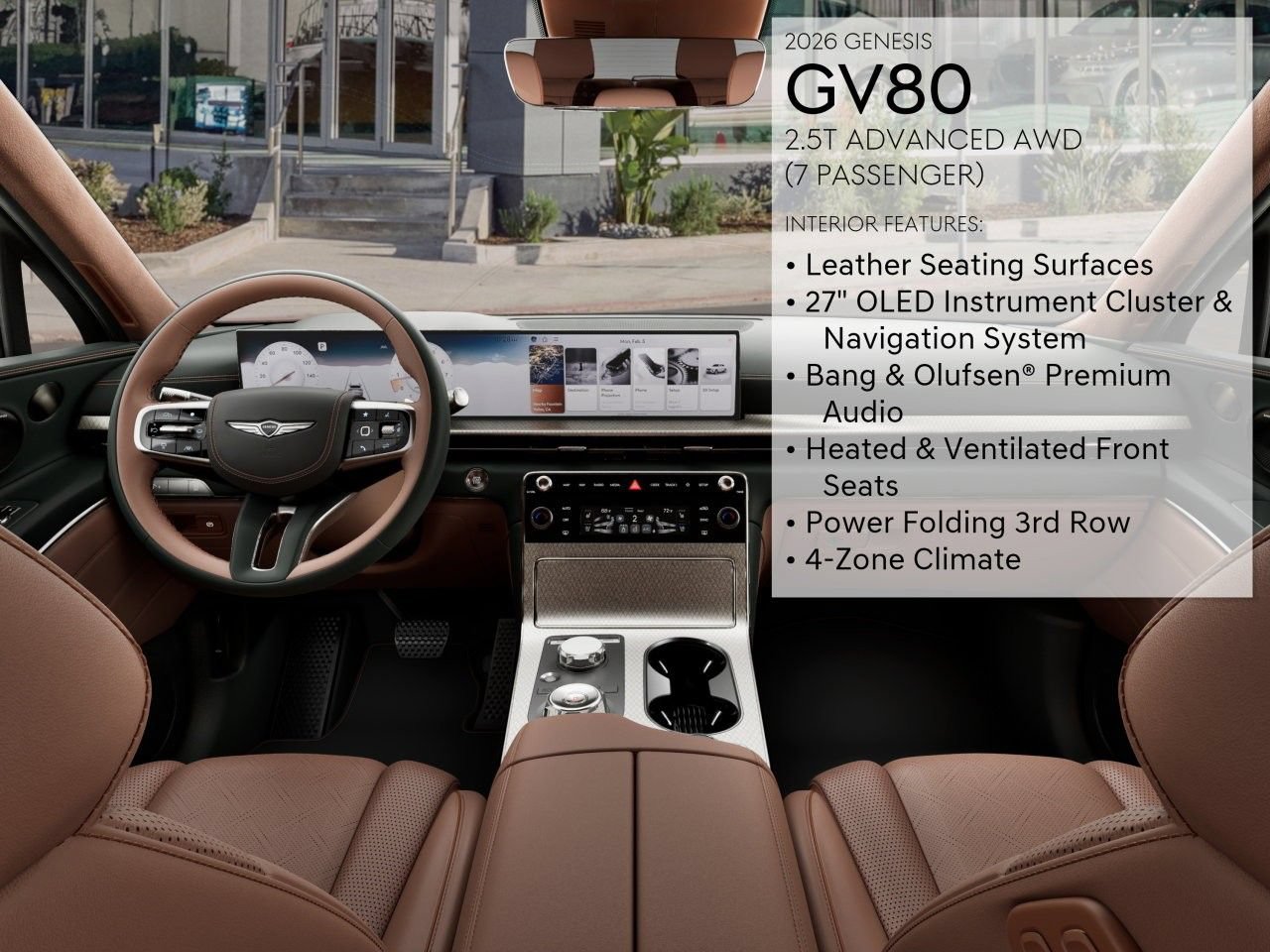 New 2026 Genesis GV80 2.5T Advanced AWD/4WD image 46