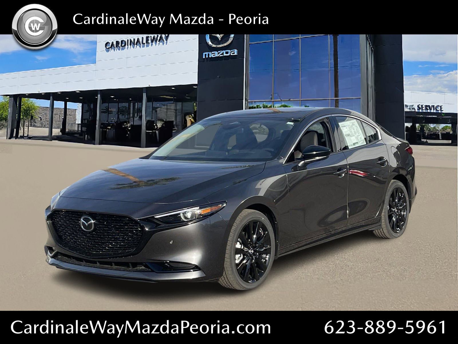 New 2025 MAZDA MAZDA3 2.5 Turbo Sedan w/Premium Plus