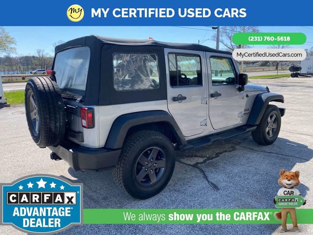 Used 2016 Jeep Wrangler Unlimited Sport w/ Trailer Tow Group AWD/4WD image 5