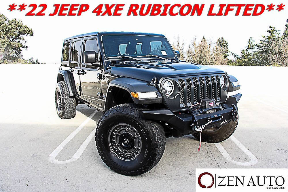 Used 2022 Jeep Wrangler Unlimited Rubicon 4xe w/ Cold Weather Group