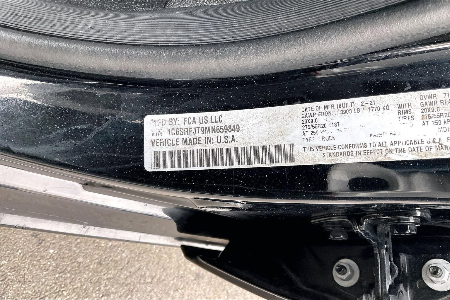 Used 2021 RAM 1500 Laramie w/ Sport Appearance Package image 20