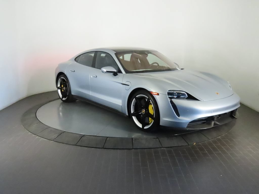 Certified 2021 Porsche Taycan Turbo S w/ Premium Package AWD/4WD image 9