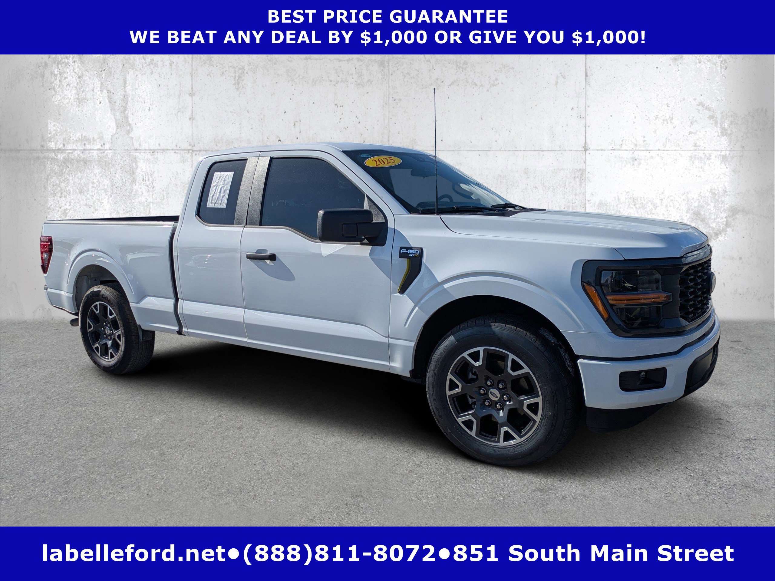 Certified 2025 Ford F150 STX w/ Equipment Group 200A
