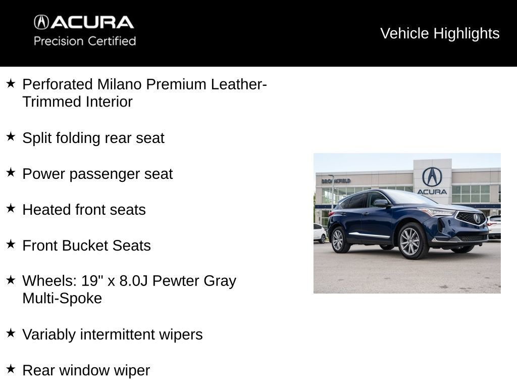 Certified 2023 Acura RDX AWD w/ Technology Package image 21
