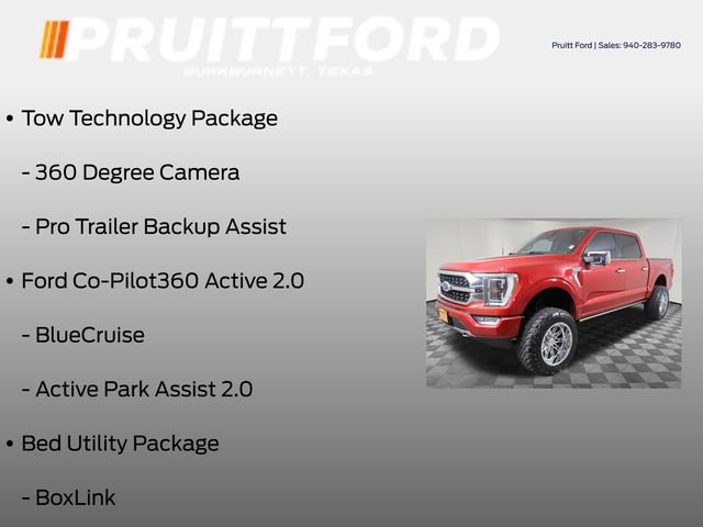 Used 2022 Ford F150 Platinum w/ Equipment Group 701A High AWD/4WD image 7