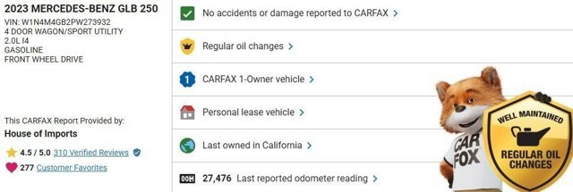 Used 2023 Mercedes-Benz GLB 250 image 3