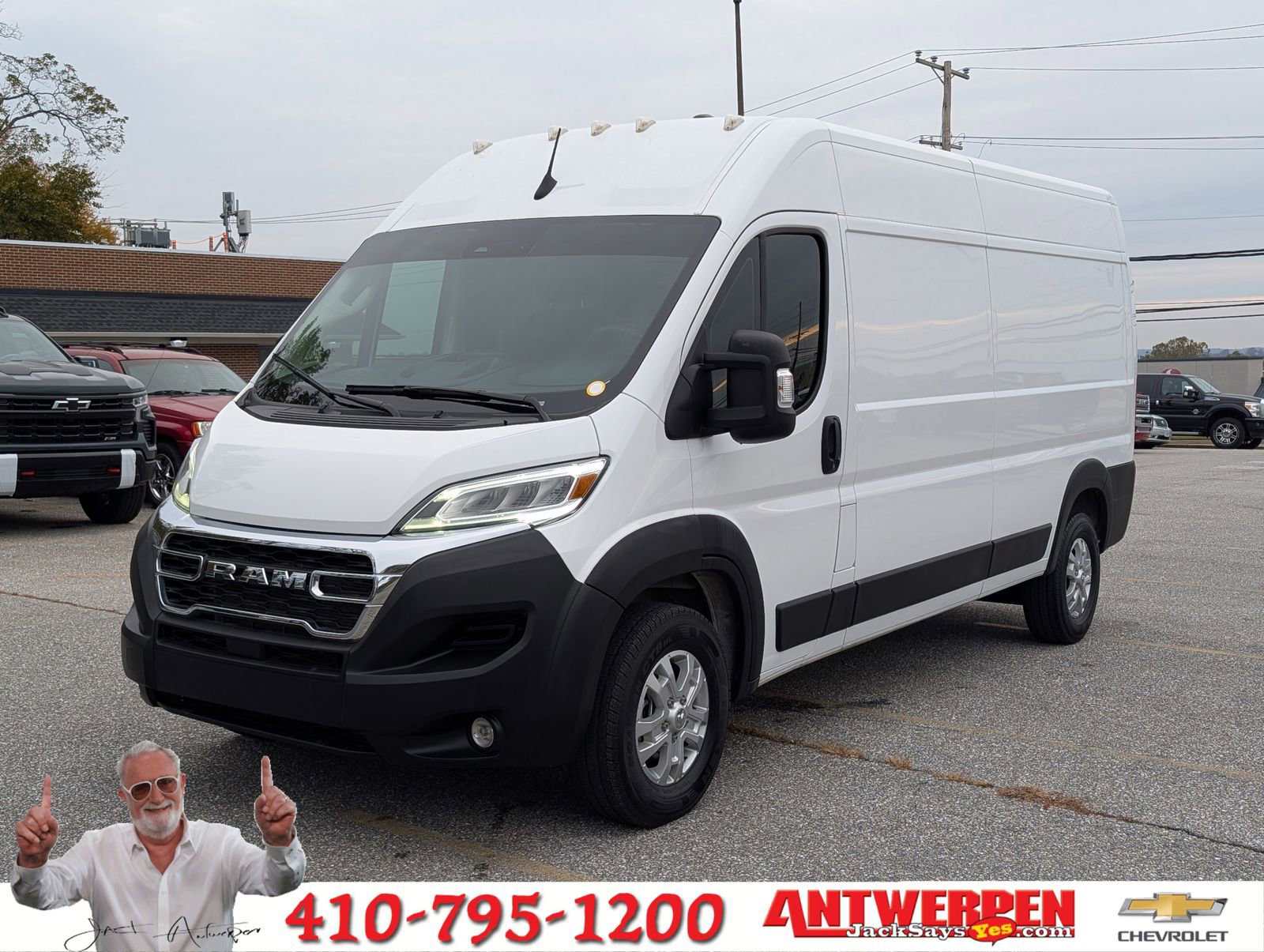 Used 2024 RAM ProMaster 2500 w/ Quick Order Package 22G SLT image 7