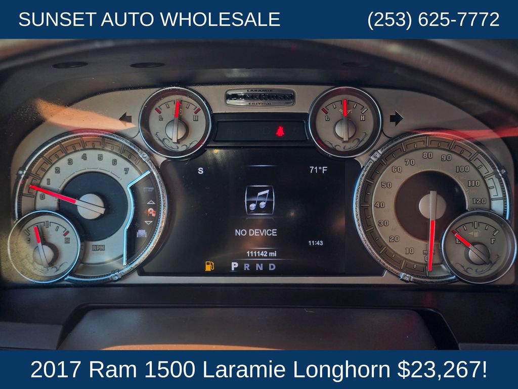 Used 2017 RAM 1500 Laramie Longhorn AWD/4WD image 31