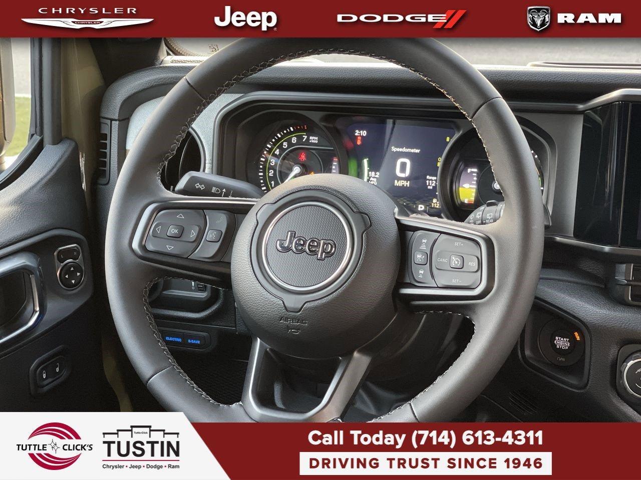 New 2025 Jeep Wrangler Unlimited Sport S 4xe w/ Technology Group AWD/4WD image 15