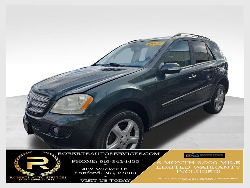 Used 2008 Mercedes-Benz ML 350 4MATIC