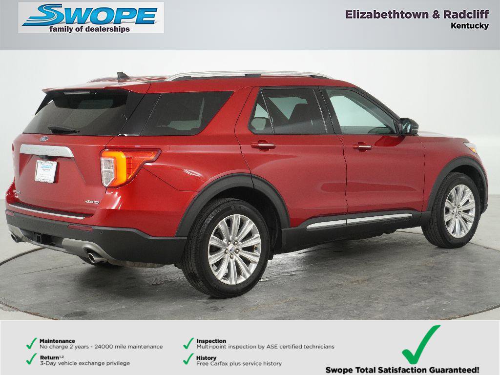 Certified 2021 Ford Explorer Limited w/ Equipment Group 301A image 3