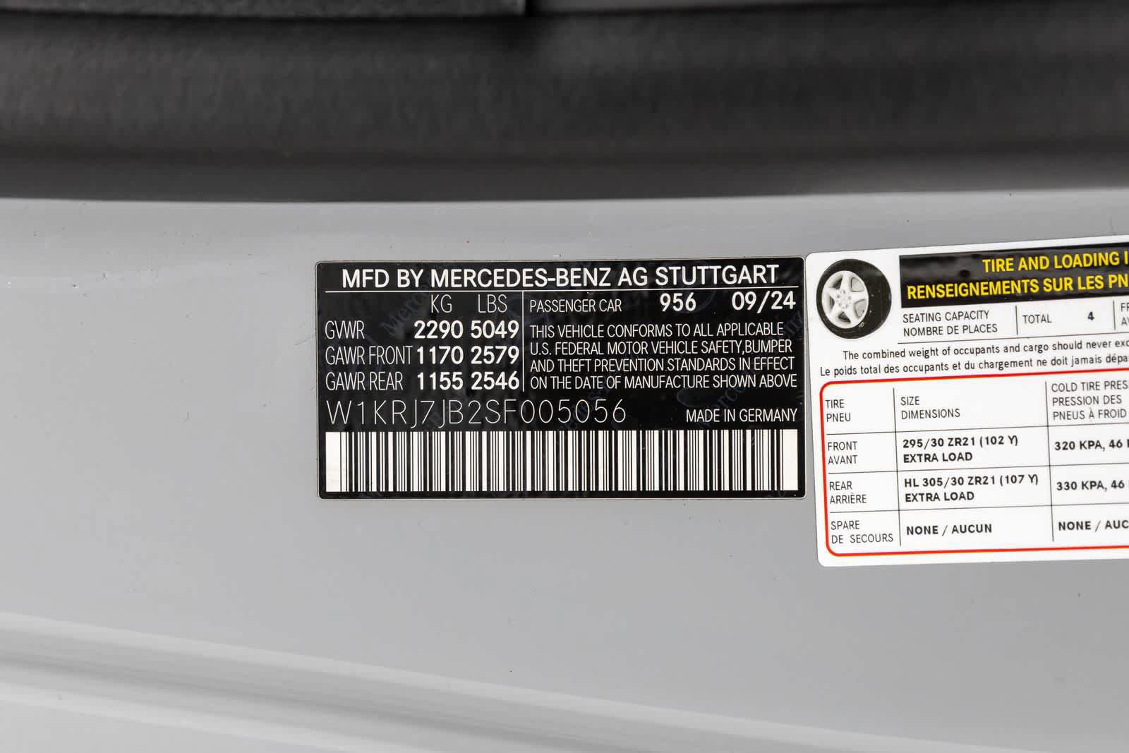 Used 2025 Mercedes-Benz AMG GT 63 image 21
