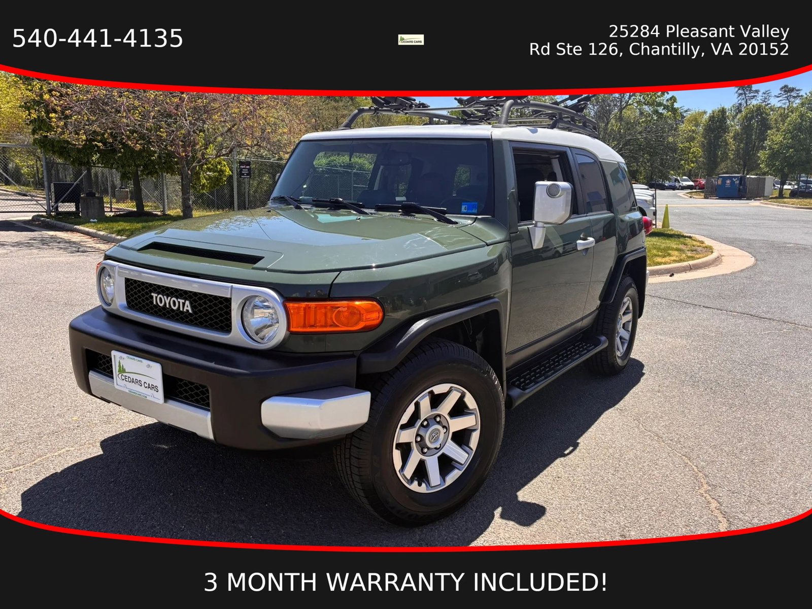 Used 2014 Toyota FJ Cruiser 4WD w/ Upgrade Package image 1