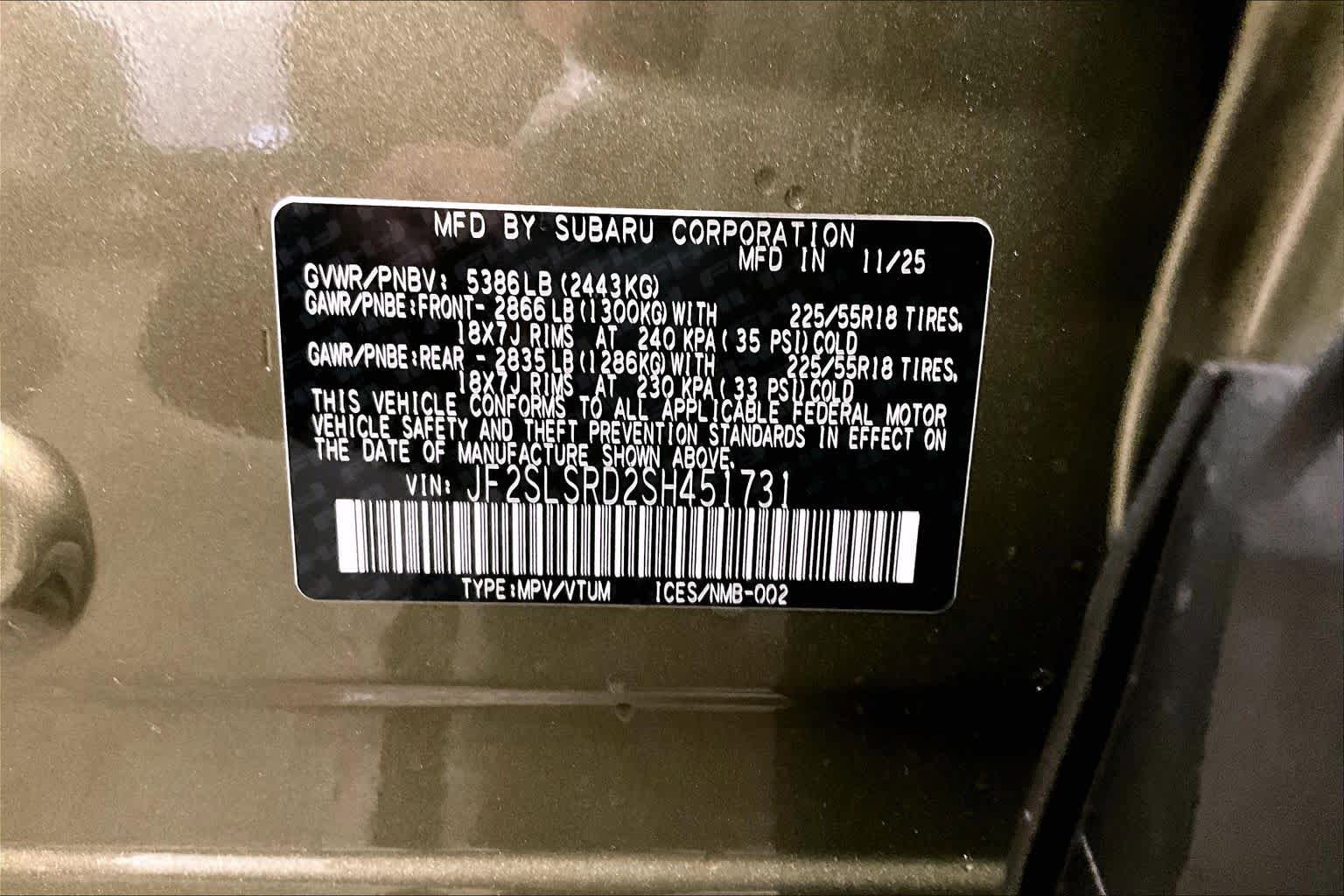 Used 2025 Subaru Forester Limited image 36