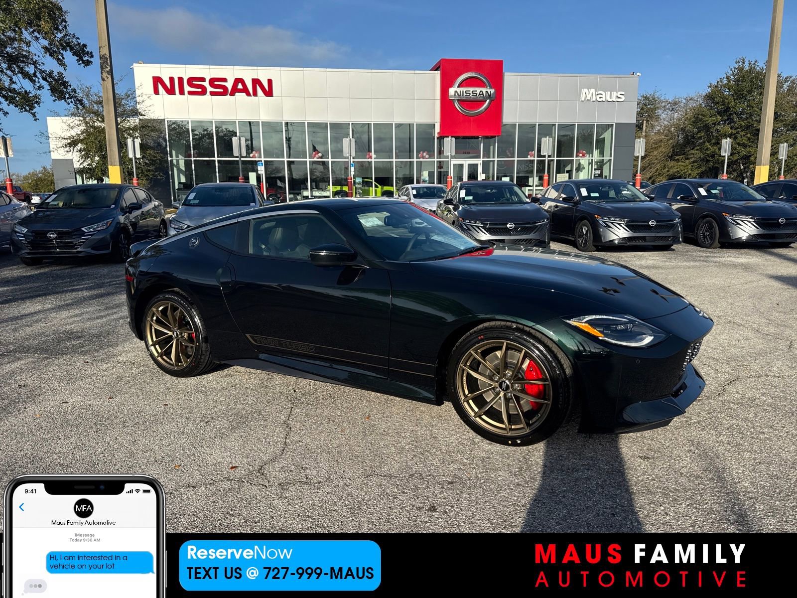 New 2026 Nissan Z Performance