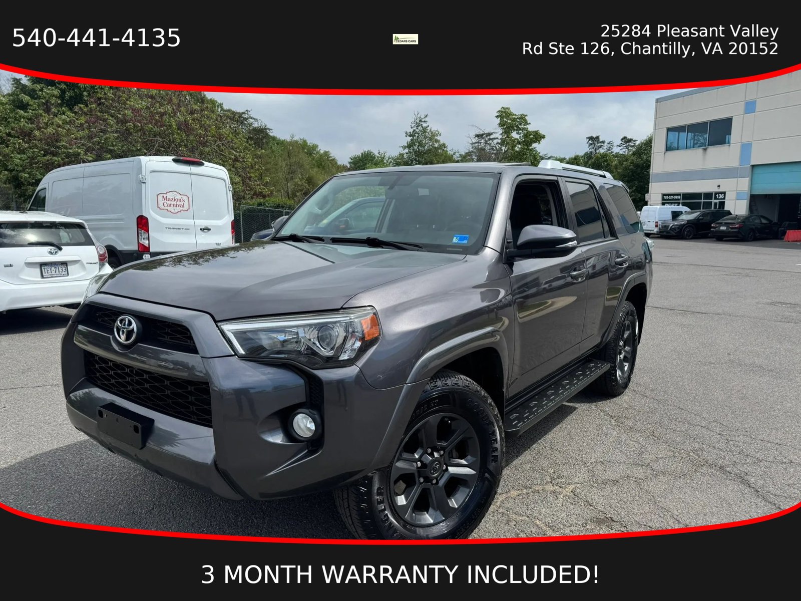 Used 2017 Toyota 4Runner SR5 Premium AWD/4WD image 1